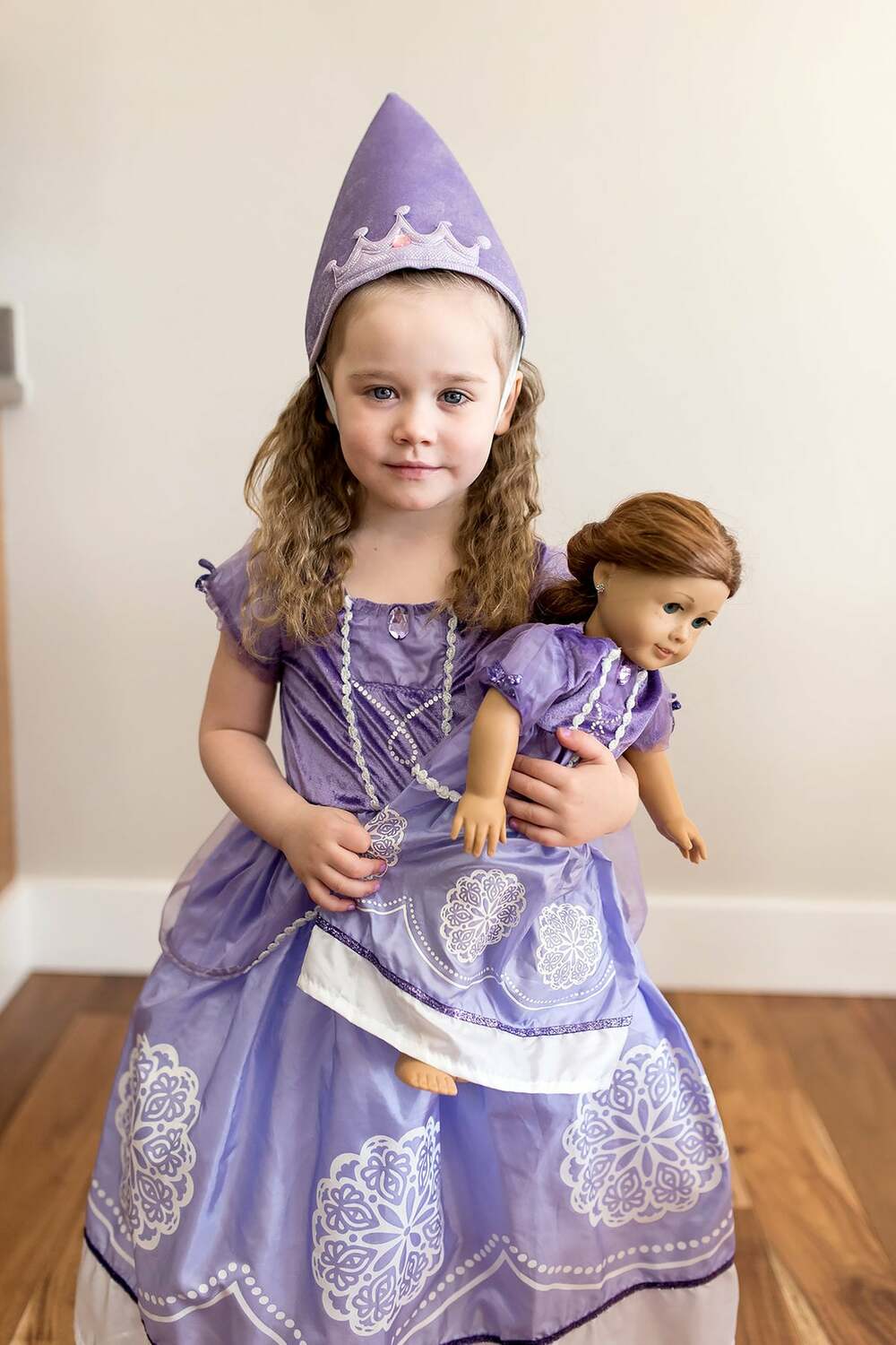 Purple Amulet Princess - 7-9 Years (XL)